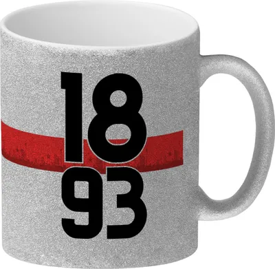 Produktbild von Stuttgart Brustring 1893 Glitzer-Kaffeebecher mit Skyline