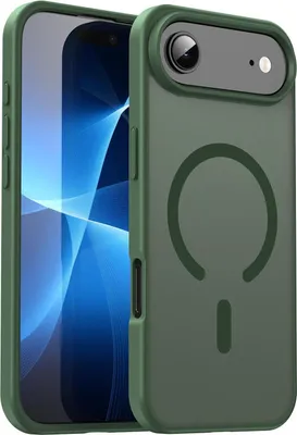 Produktbild von Mobigear Shockproof iPhone Air MagSafe Hülle Hardcase Backcover - Olive Green