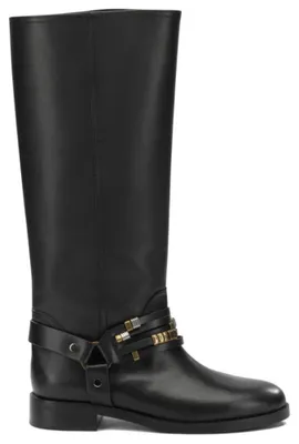 Produktbild von PINKO - Schwarze Stiefel aus Leder für Damen
