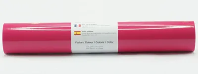 Produktbild von Kreativplotter Vinylfolie glänzend HOT-PINK 30,5x300 cm