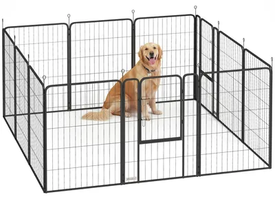 Image de Cage pour chiens Stahl, couleur noire