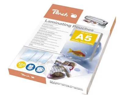 Produktbild von Peach Laminierfolien  A5 (154x216mm), 80mic, matt