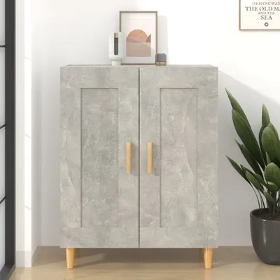 Produktbild von Sideboard Betongrau 69,5x34x90 cm Holzwerkstoff , Kommoden Design 2024