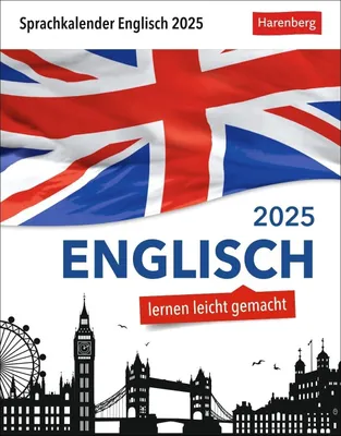 Zdjęcie produktu dla Englisch Sprachkalender 2025 - Englisch lernen leicht gemacht - Tagesabreißkalender