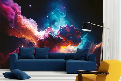 Obrázek produktu pro Vliesová fototapeta Colorful Smoke 375 x 250 cm