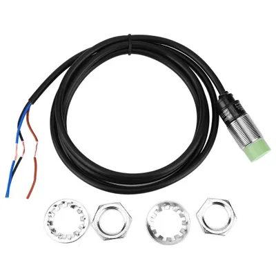 Produktbild von BERM PR18-8DN Induktiver Näherungsschalter – 3-Draht NO NPN Sensor, 10–30V DC Hall-Sensor Schalter
