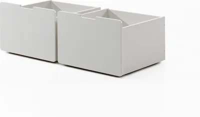 Immagine prodotto di Set Pino Con 2 Cassetti Bianco *