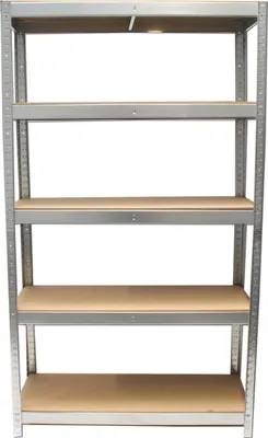 Produktbild von Schwerlastregal 5 Einlegeböden 175kg pro Boden Metall Holz