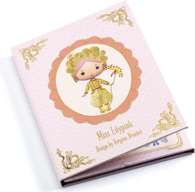 Obrázok produktu pre Sada prenosných samolepiek Miss Lilypink, Djeco