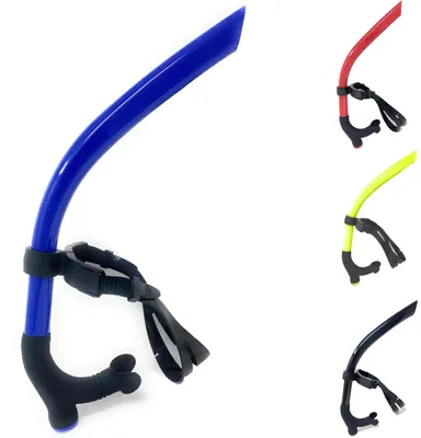 Produktbild von Schnorchel für Apnoe und Schnorcheln, bequem und ergonomisch, blau