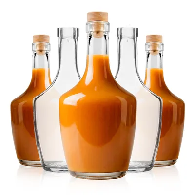 Zdjęcie produktu dla SUPERBUTELKI - 5x butelka KONESER 500 ml na nalewki, wino, soki, bimber