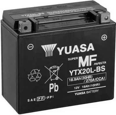 Image de Batterie YUASA YTX20L-BS 18 AH MF