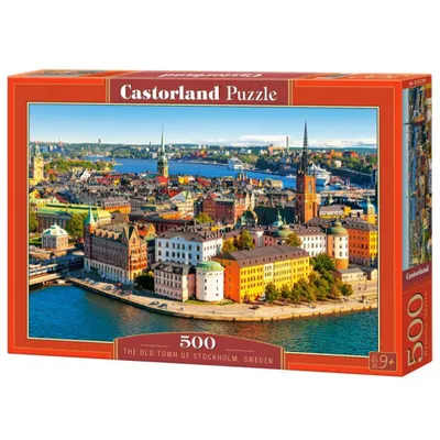 Immagine prodotto di Puzzle 500 pezzi Vecchia Stoccolma, Svezia 52790