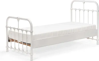 Produktbild von Metallbett Erma 90x200 cm – weiß