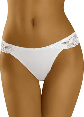 Obrázok produktu pre Wol-Bar Tanga white S Tanga nohavičky