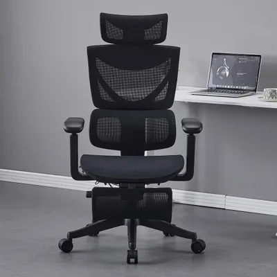 Imagen del producto de Silla de oficina ergonómica con ajuste de tres botones. Modelo L3