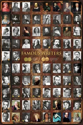 Produktbild von Poster - Educational - Bildung - Famous Writers