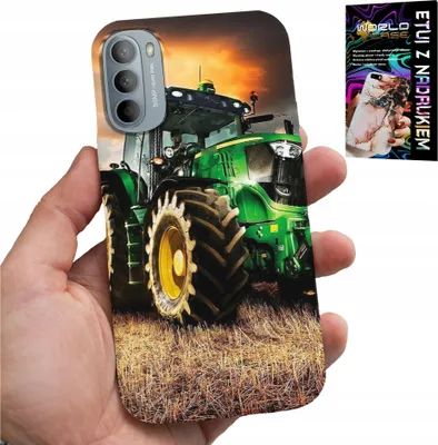 Image de Coque pour Motorola Moto G52 / G82 - Tracteur agricole + Verre