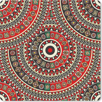 Produktbild von MuchoWow® Mauspad Mousepad Muster - Mandala - Australien 20x20 cm - Mousepads - Maus Mat - Pad - Mausunterlage - Desk Mat - Bureauartikeln