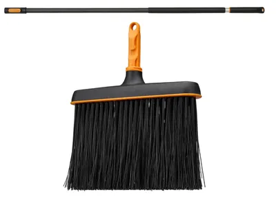 Obrázek produktu pro Štětec FISKARS ONECLICK, úzký, pro dlouhé vlasy, 27 cm + rukojeť, 119-174 cm