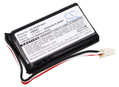 Zdjęcie produktu dla TECHTEK Bateria kompatybilny z [Huawei] ETS5623, F501, F516, F530, FP515H zastępuje HB6A3
