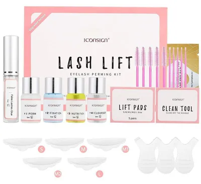 Produktbild von Wimpernlifting-Set Semipermanentes Curling Dauerwellen-Set für Salon & Zuhause