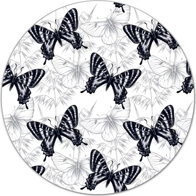 Produktbild von Glas-Herdabdeckplatte Glaskeramikkochfeld-Abdeckung Schneideplatten - 40 cm - Blumen Aquarell