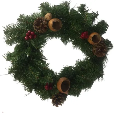 Produktbild von Dmora Weihnachtsdekoration Brunni Grün