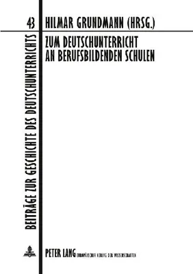 Produktbild von Zum Deutschunterricht an berufsbildenden Schulen