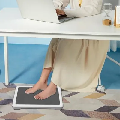 Productafbeelding van Toiletzittingverhoger, antislip opstapje voor volwassenen | Stabiele kruk voor appartement, huurwoning, studentenhuis, onder een bureau