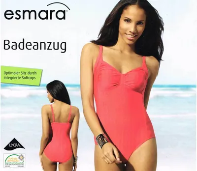 Produktbild von Esmara Badeanzug 96096 Rosa 38