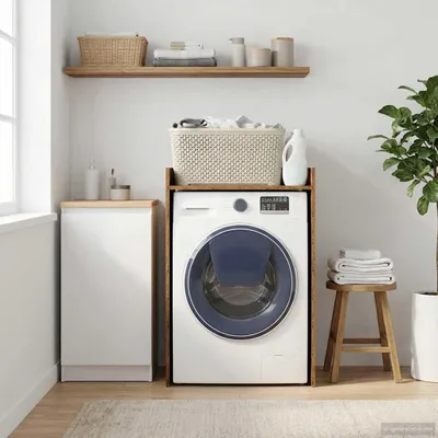 Produktbild von vidaXL Waschmaschinen-Schrank Altholz 67,5 x 48 x 97 cm Holzwerkstoff