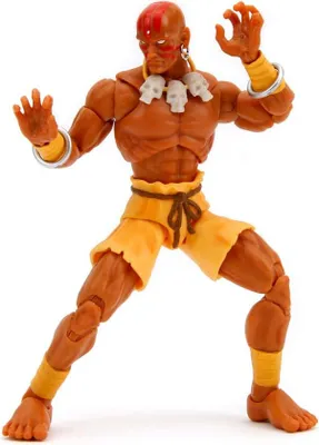 Immagine prodotto di Figurine - JADA TOYS - Dhalsim - Articulated - 15 cm - Interchangeable accessories