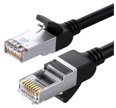 Produktbild von Ugreen 50190, 0,5 m, Cat6, U/UTP (UTP), RJ-45, RJ-45, Schwarz