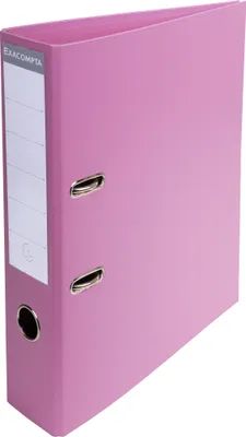 Produktbild von Exacompta 10x Ordner Prem'Touch PVC, Rücken 70mm, 32x29cm A4 Maxi, Rosa, 53755E