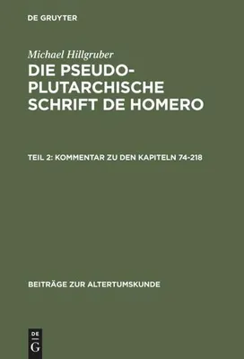 Produktbild von Kommentar zu den Kapiteln 74-218