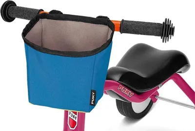 Image de Sacoche de vélo Puky Lenkertasche LT3, compatible avec les modèles Pukylino, Wutsch et Fitsch, couleur : bleu