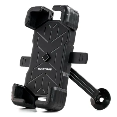 Zdjęcie produktu dla Rockbros 25210030007 Uchwyt na telefon rowerowy, czarny