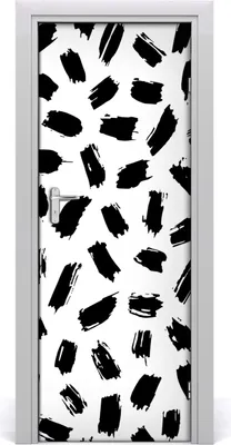 Produktbild von Tulup Türaufkleber 75x205 cm Dekorative Aufkleber Selbstklebend Wasserdichte Tapete Abnehmbar Schlafzimmer Wohnzimmer Wohnkultur - Gefahrenstelle