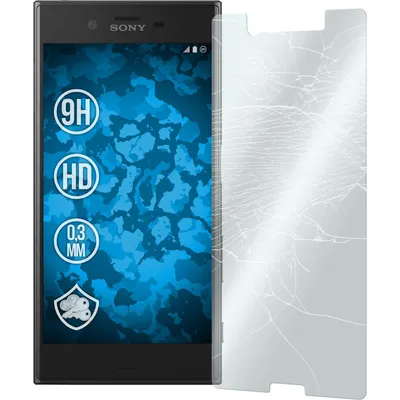 Produktbild von 2er-Pack PhoneNatic Glas-Folie klar  kompatibel mit Sony Xperia XZ - Panzerglas für Xperia XZ