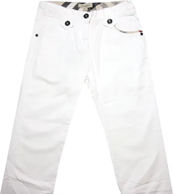 Produktbild von A0027 pantalone bimba BURBERRY cotone trousers kid