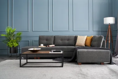 Produktbild von Hanah Home, Manama- BLC2544, Anthrazit, Schlafsofas, Rahmen: Holz / Faserplatten