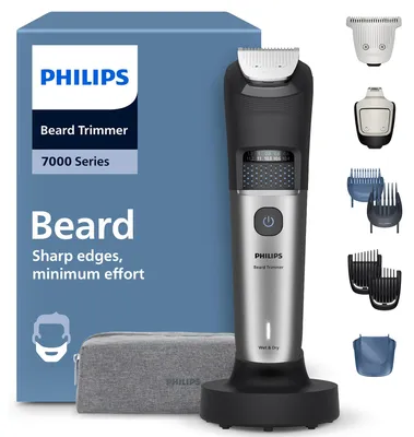 Productafbeelding van Philips Baardtrimmer 7000-serie BT7670/15: Baardstyling met opvangbak