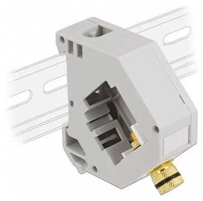 Immagine prodotto di Delock Hutschienenadapter mit Keystone Polklemme zu Polklemme
