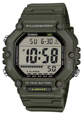 Immagine prodotto di Orologio digitale CASIO da uomo verde scuro AE-1600HX-3AVEF