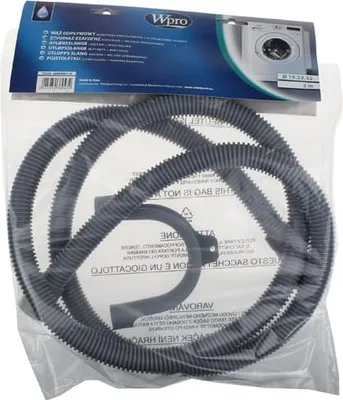 Productafbeelding van WHIRLPOOL - Afvoerslang, recht/recht (Ø19/22/32 - lengte 2 meter) - 484000001134