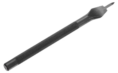 Productafbeelding van Lederstansnaald - 1 stuk - Gataal voor leerbewerking - 6 mm - Zwart