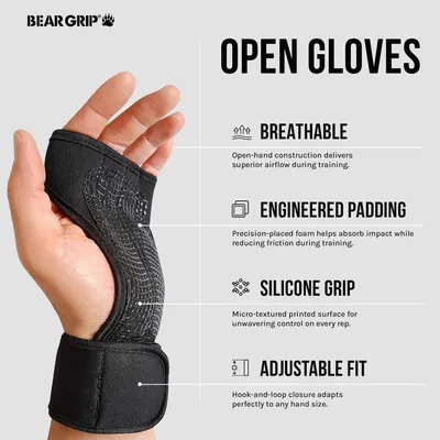 Immagine prodotto di Guanti da allenamento traspiranti, taglia S, per CrossFit