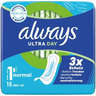 Produktbild von ALWAYS Ultra Dünne Binde Normal 15er