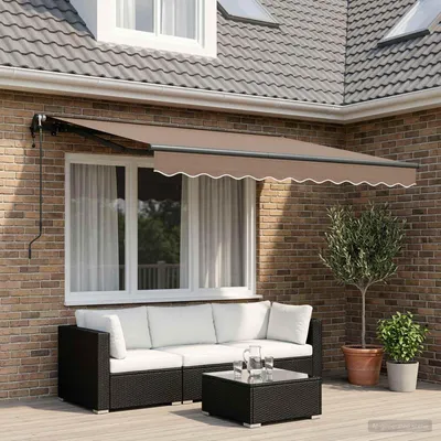 Produktbild von Maison Exclusive - Elektrische Markise 100% Polyester